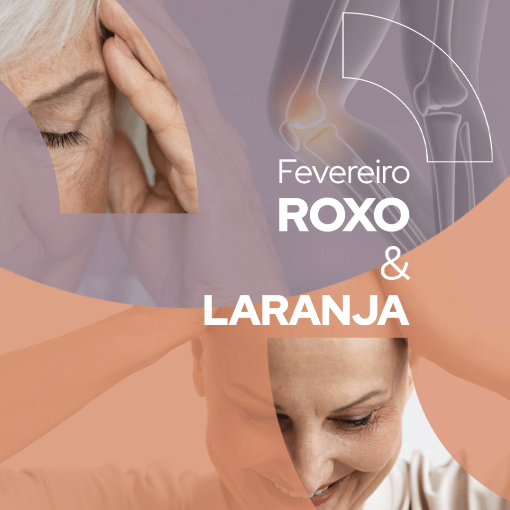 Fevereiro Roxo e Laranja